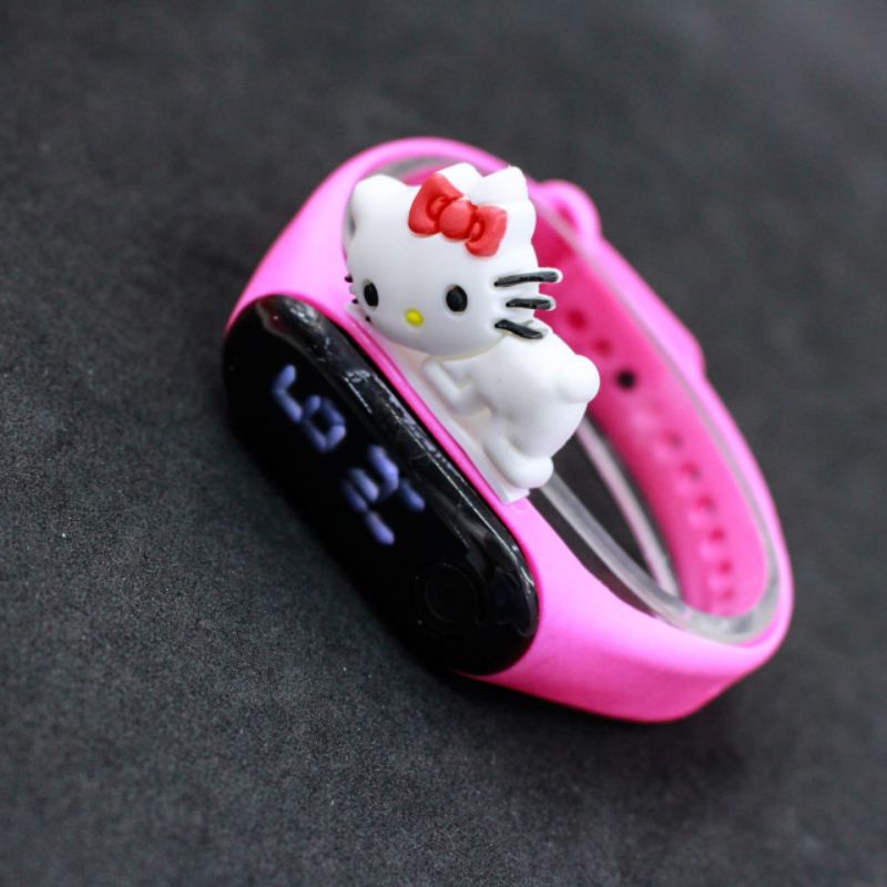 JAM TANGAN ANAK LED WATCH IMPOR CARAKTER RUBBER STRAP