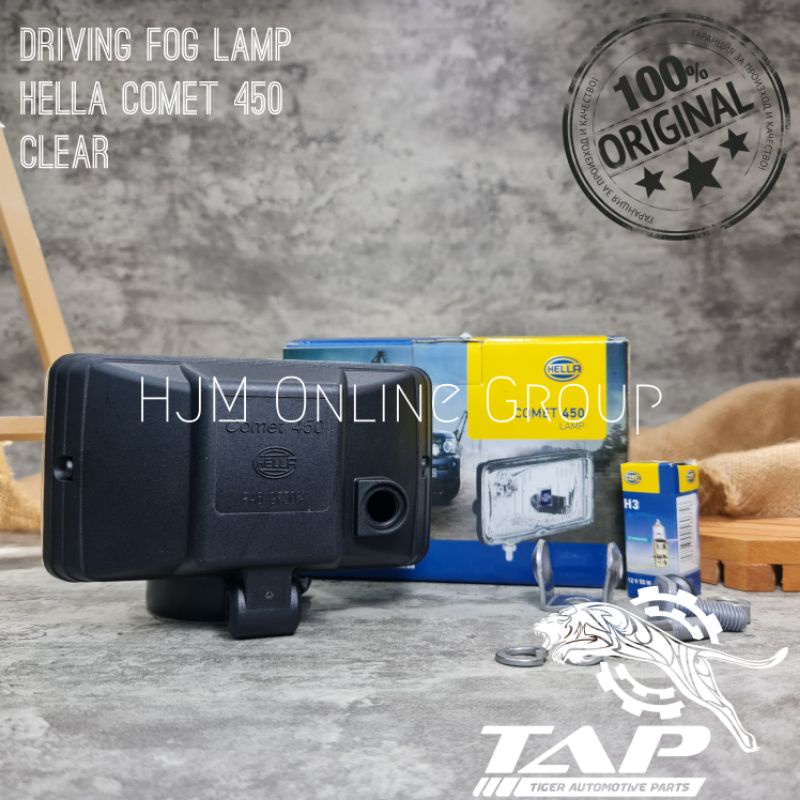 LAMPU SOROT TEMBAK KABUT HELLA FOG LAMP COMET 450 CLEAR FOG LAMP