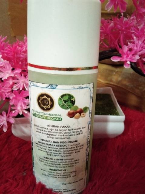 [ASLI 100%]SHAMPOO HERBAL PLUS KEMIRI dan BIDARA MURNI ORIGINAL