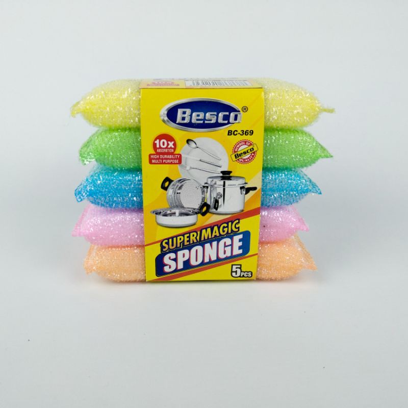 Besco Super Magic Sponge Cuci Piring ( BC 369 )