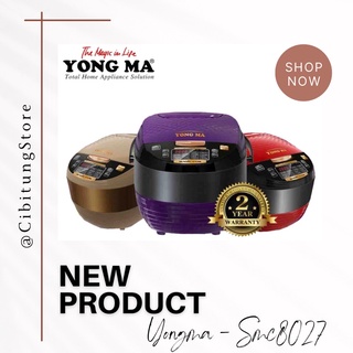Yong Ma SMC-8027 Rice Cooker  [2 L] Magic com ricecooker ORIGINAL GARANSI RESMI 100%