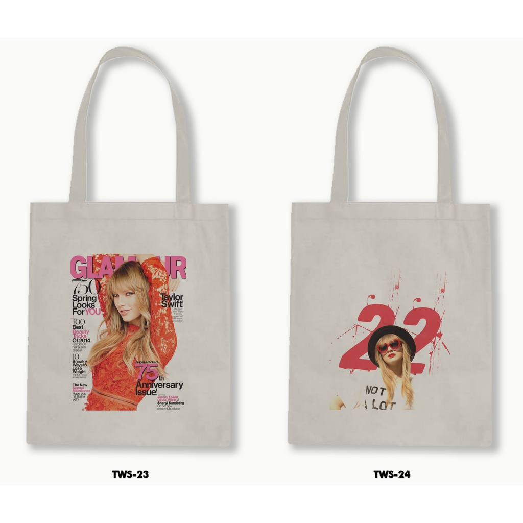 TOTE BAG BLACU  - TAYLOR SWIFT 05