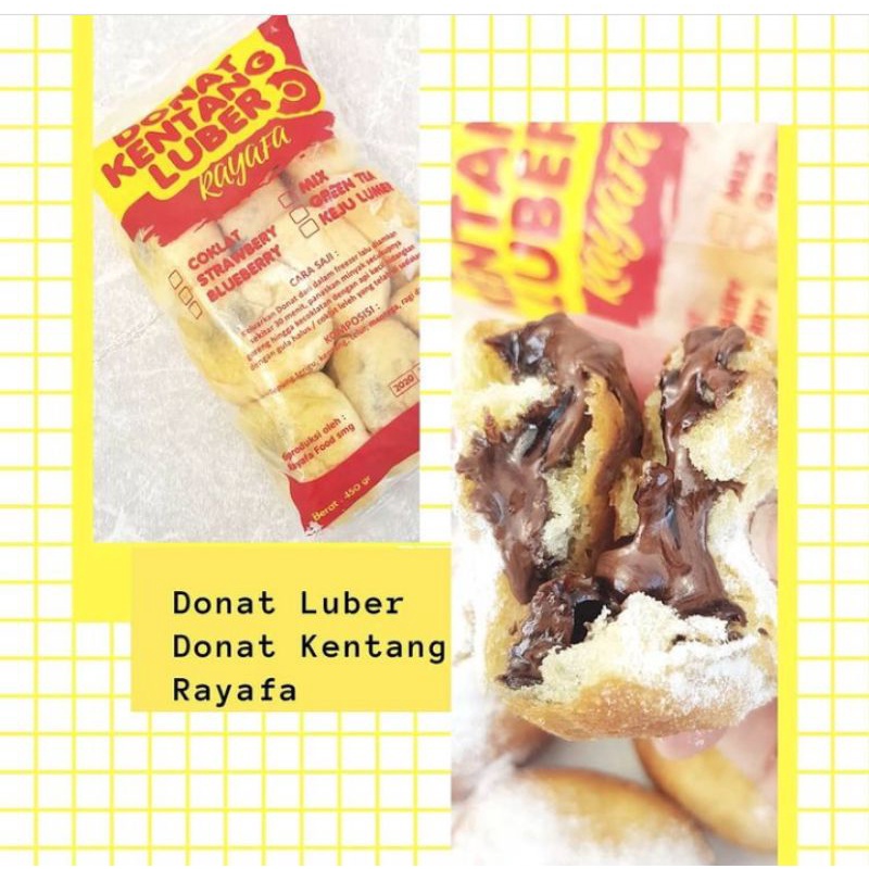 

Donat Luber Coklat Rayafa frozen food semarang