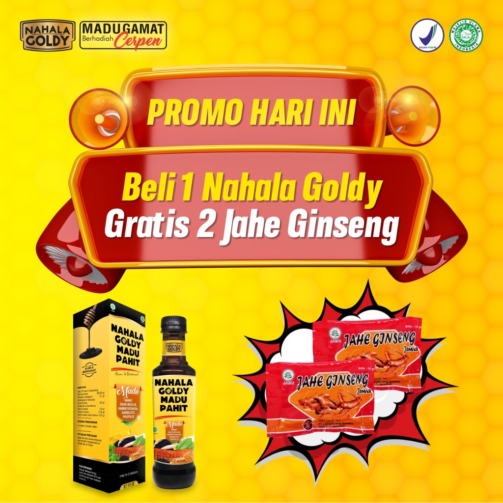 

Nahala Goldy Madu Cerpen Berkhasiat Secara Alami
