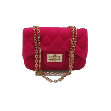 Barcollection Tas Fashion Chanel Pink - S69
