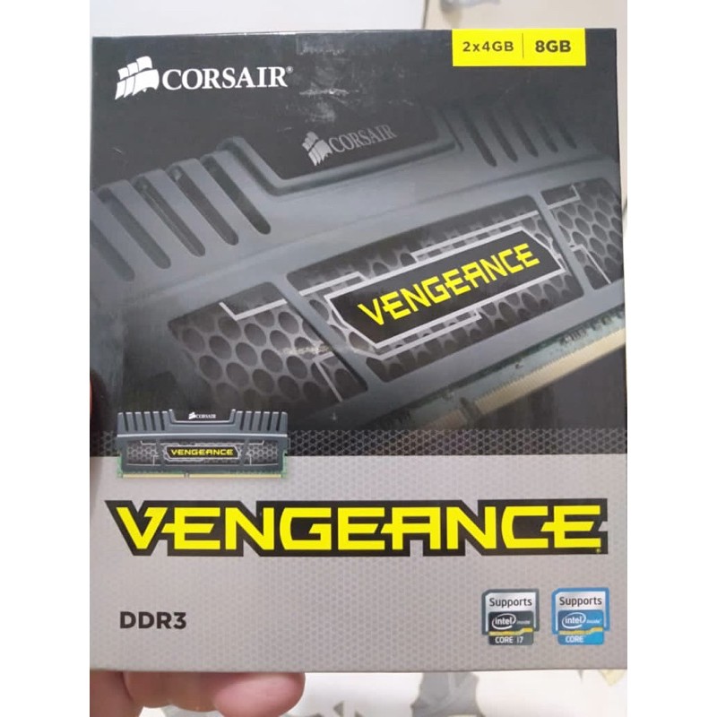 Memory CORSAIR VENGEANCE DDR3 8Gb (2x4Gb)