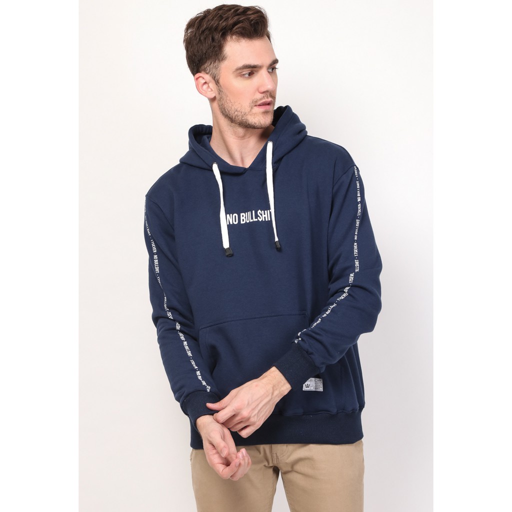 

17Seven Original Sweater Hoodie 0057-Nobullshit-Navy