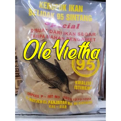 

Kerupuk Ikan Belidak 95 dari Sintang Uk 500 Gram