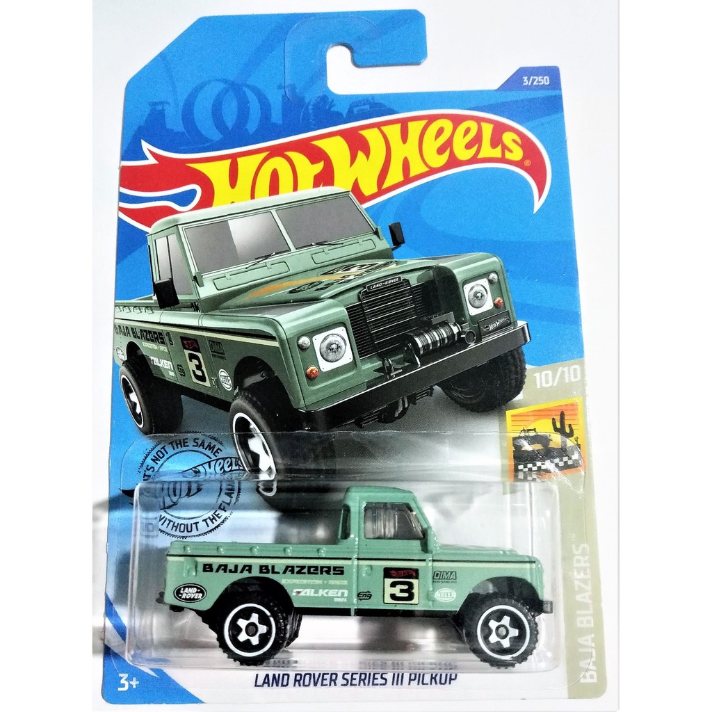 land rover series iii pickup hot wheels