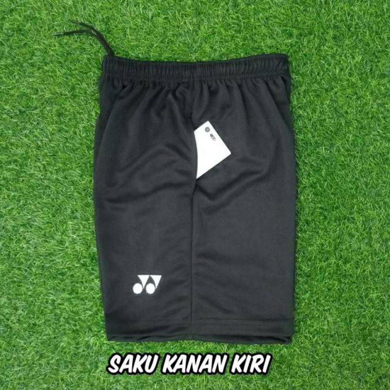 Celana badminton yonex CPY108 putih-Hitam