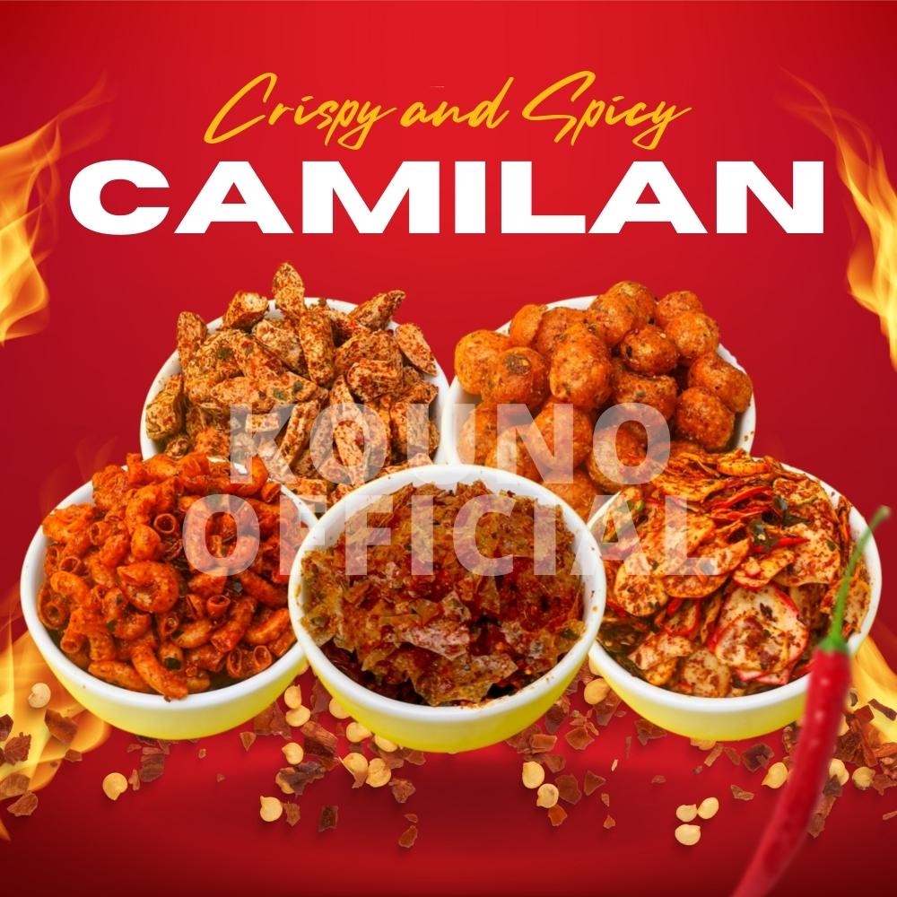 

✅COD BASRENG CIMOL SEBLAK KACA MACARONI USUS - CAMILAN CEMILAN JAJANAN PEDAS