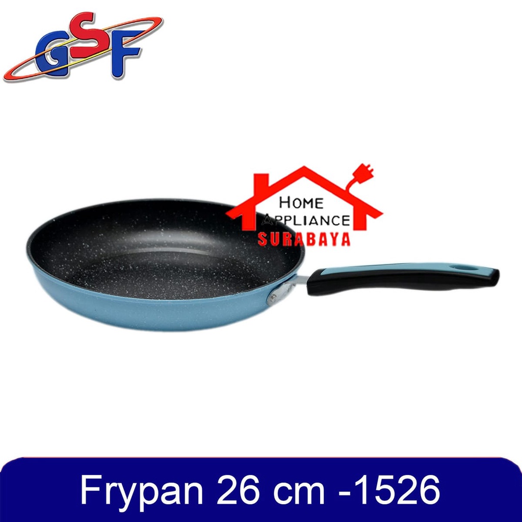 Panci Frypan Teflon 26 CM - Fry Pan 26CM Anti Lengket Non Stick GSF G 1526