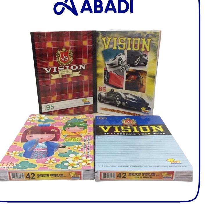 

Best - BUKU TULIS VISION BOXY B5 1 pak isi 6 buku 시