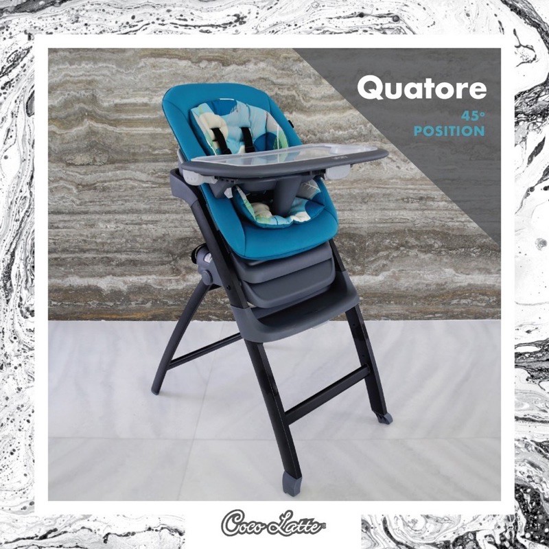 cocolatte high chair Quatore