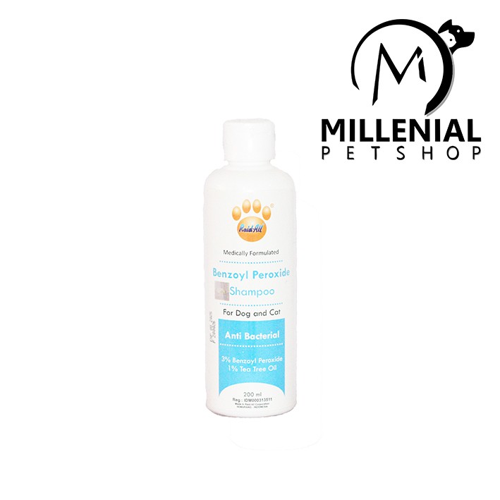 Shampoo Kucing&amp;Anjing Raid All Sheborrhea Miconazole Benzoyl 200 ML