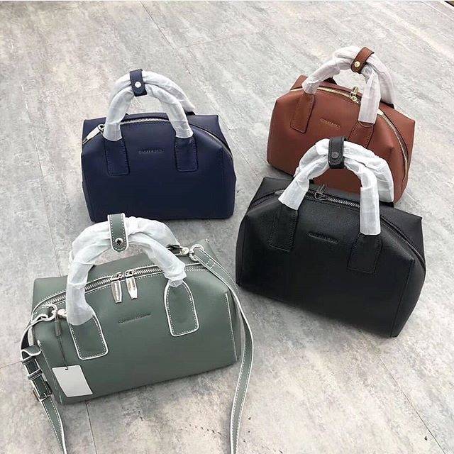 Classic Structured Top Handle Bag