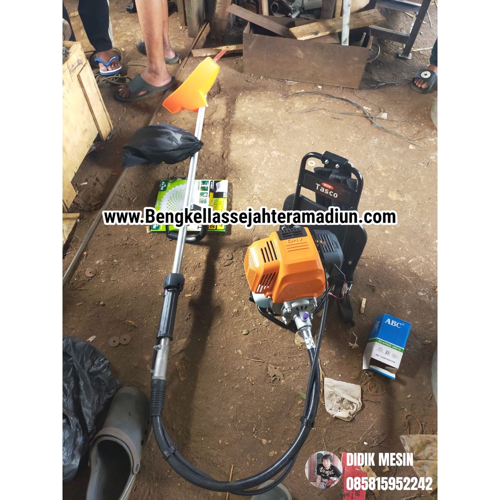 Mesin Potong Padi & Rumput 4 Tak Merk Tasco