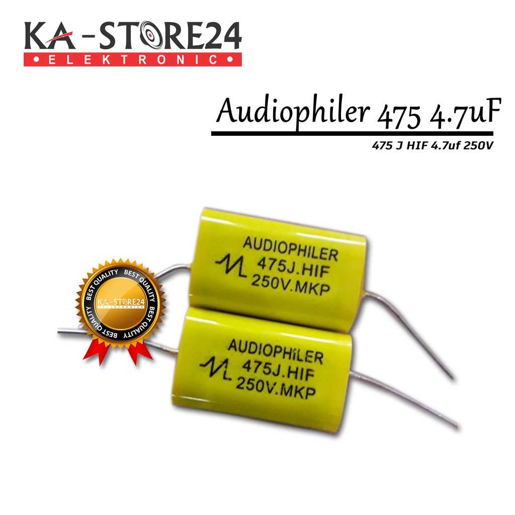 Kapasitor Audiophiler 475 10uf 250V - 475J HIF