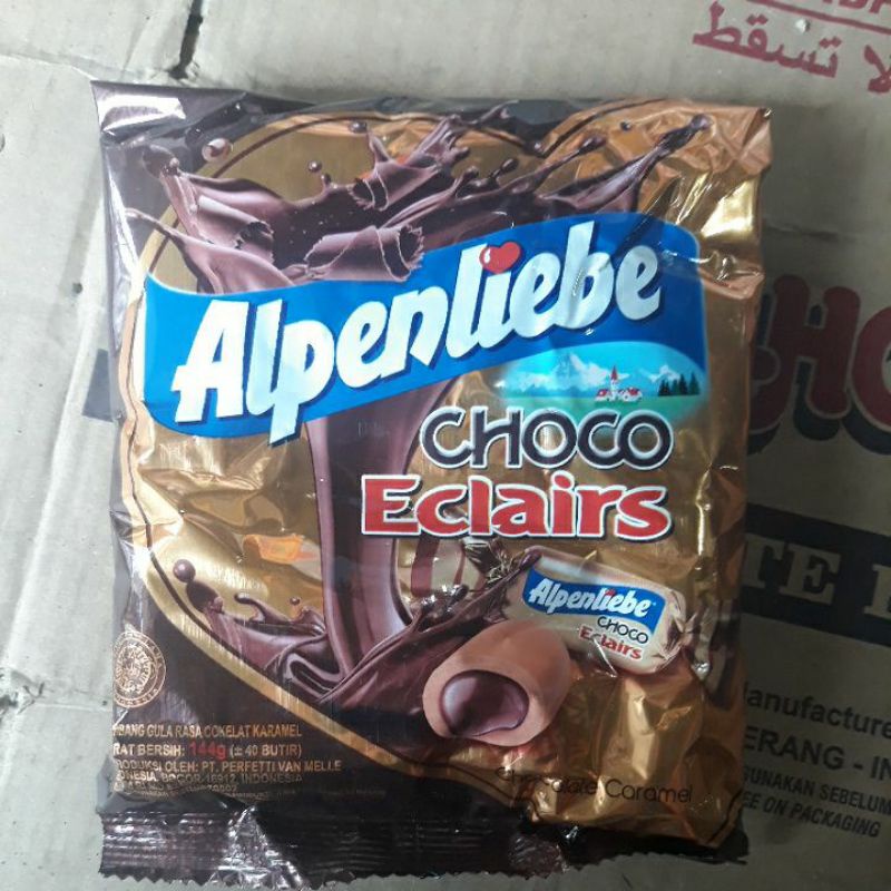 

Alpenliebe Choco Eclairs Zak 144 Gram