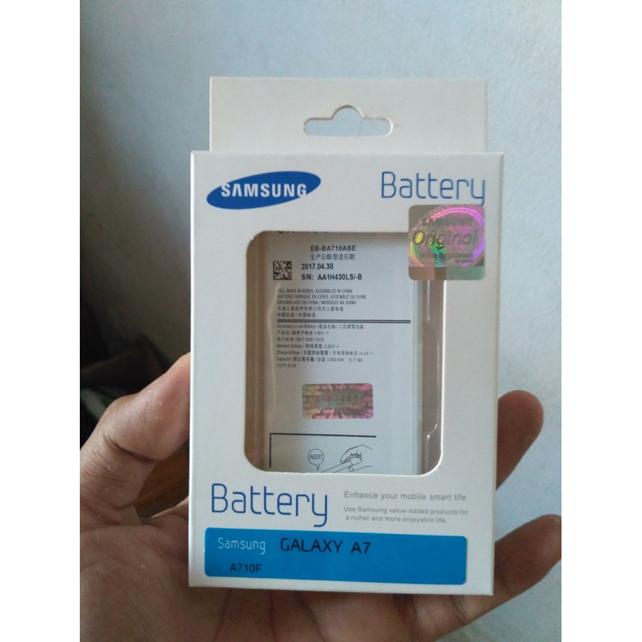 BATERAI SAMSUNG A7 2016/A710 ORIGINAL 100%