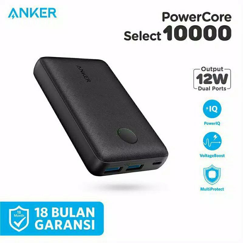 ANKER Powerbank 10000 mAh grs resmi