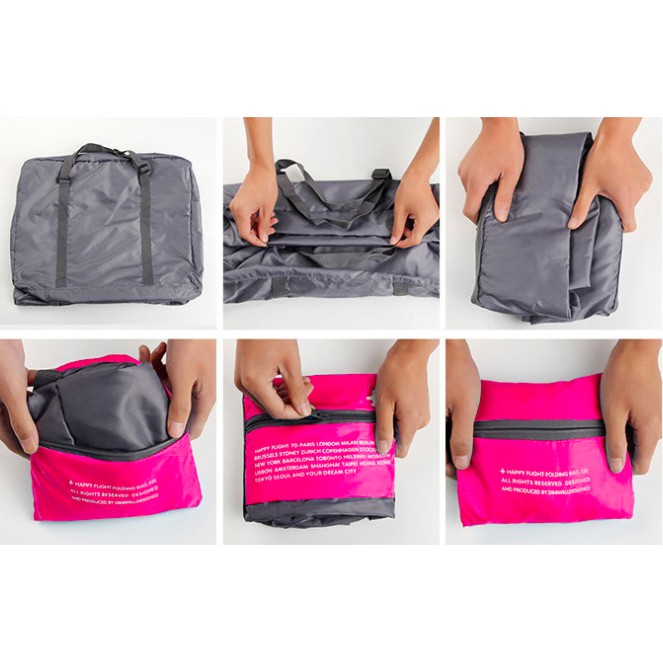 Hand Carry Tas Lipat / Foldable Travel Bag / Koper Luggage Organizer