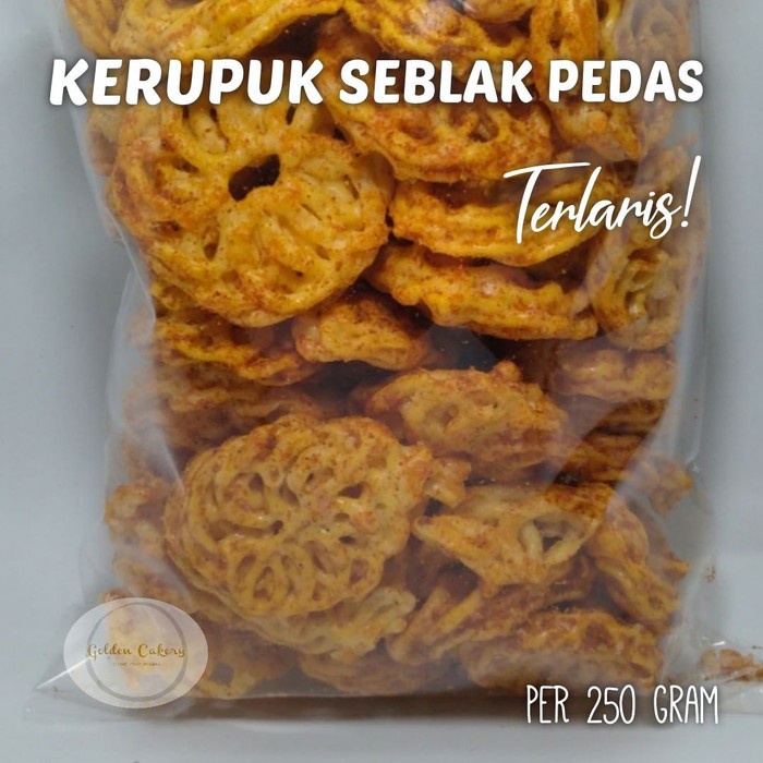 

Vs201Vv Kerupuk Krupuk Seblak Pedas 250 Gr - 1/4 Kg Dscscv