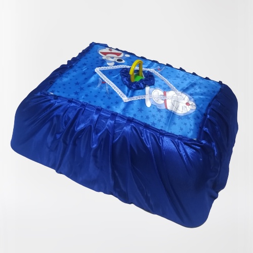 Sarung Tutup Saji / Cover Saji / Sarung Saji Kotak Motif Doraemon