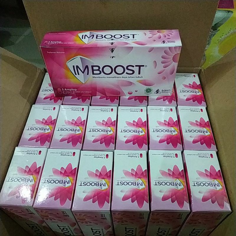 Imboost Tablet 1 box isi 50 Tablet