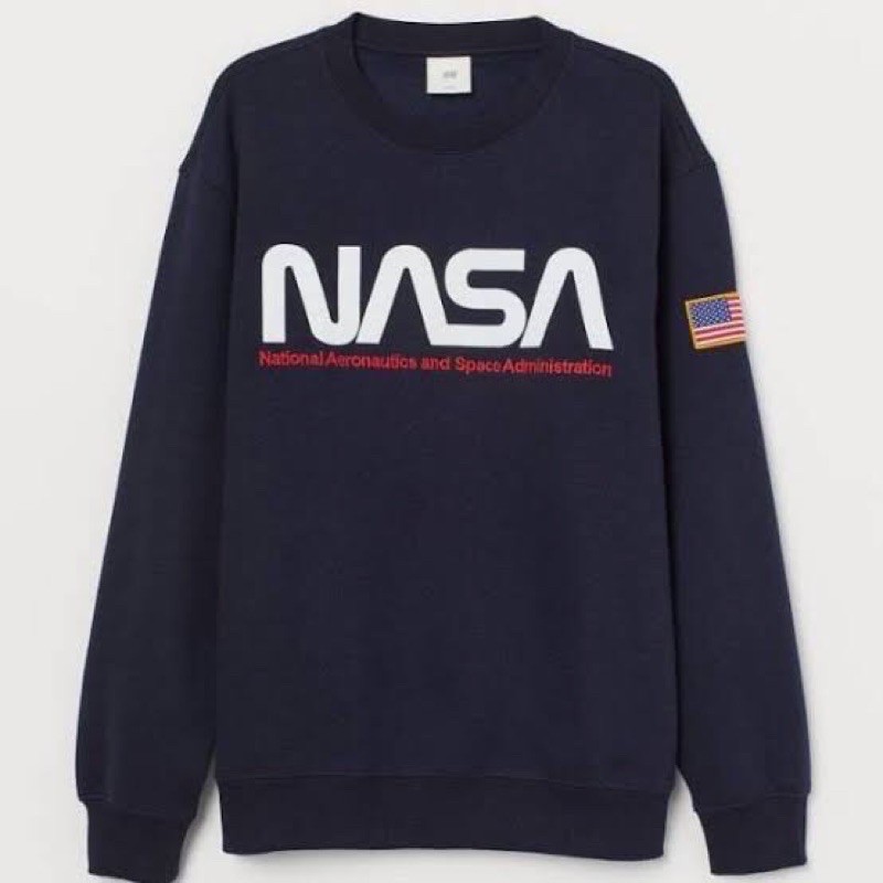 Crewneck H&amp;M Nasa Sweater HnM Nasa Original