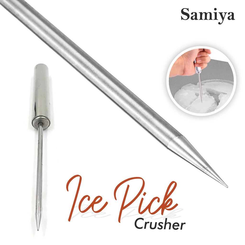 ice pick crusher stainless / pemecah es batu / alat penghancur balok es