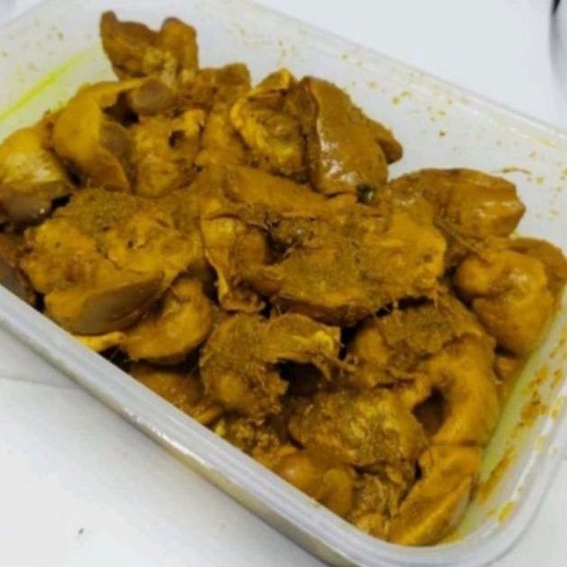 Ati Ampela Ayam/Usus Bumbu Kuning