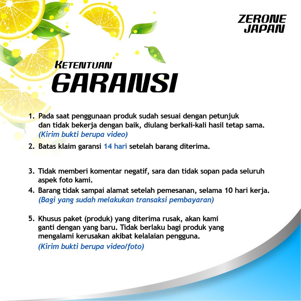 ZERONE QUICK AC REFRESHER ORIGINAL AMPUH MENYEGARKAN AC MOBIL PENDINGIN RUANGAN AROMA LEMON GARANSI