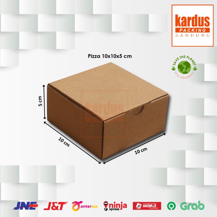

Kardus Box Karton Dus Kotak Packing Aksesoris Gift Polos Uk 10x10x5