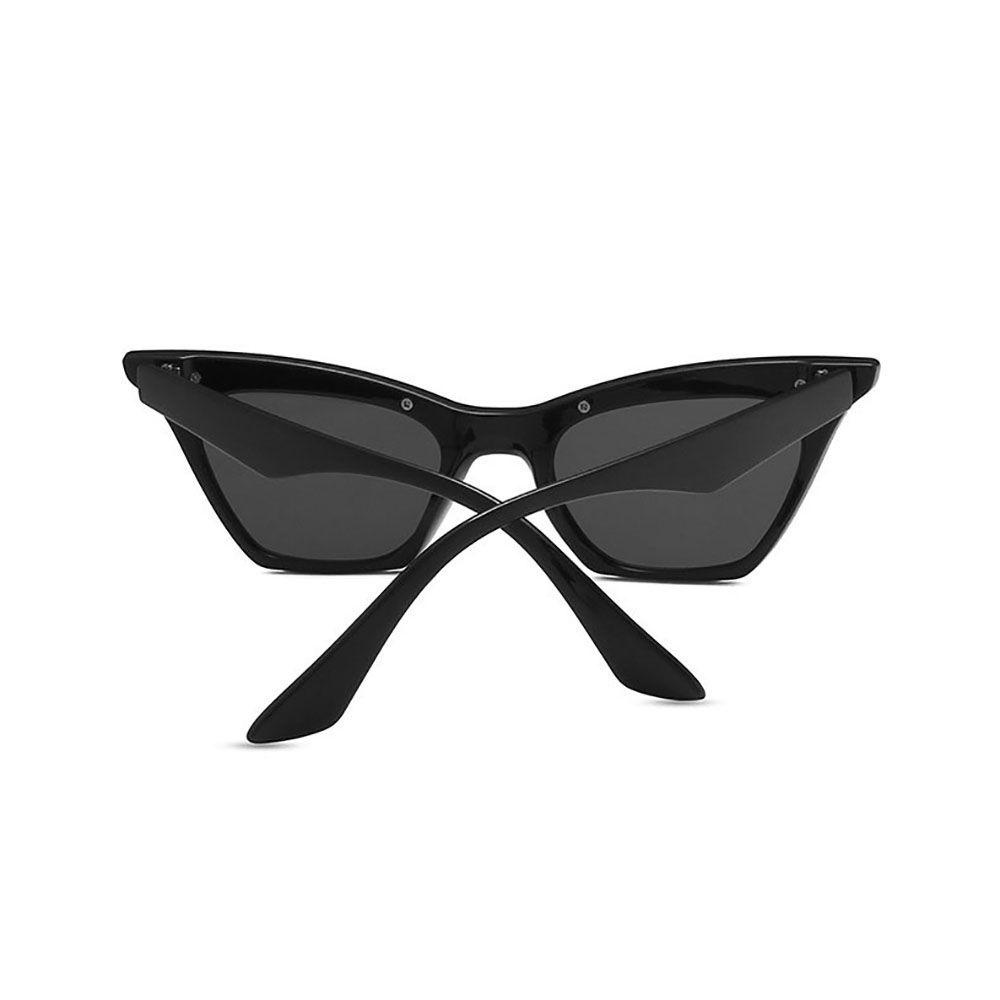 [Elegan] Mata Kucing Kacamata Hitam Kepribadian Klasik Anti-Silau Pria Wanita Vintage Kacamata Wanita Kacamata