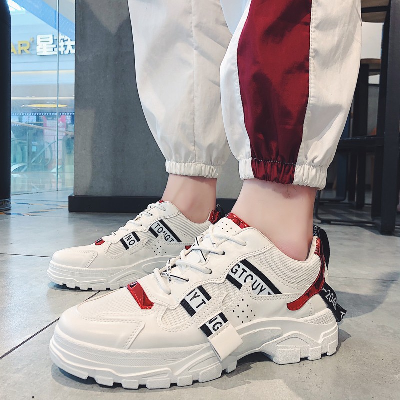 Sepatu Pria Korea Hak Balenciaga Style Sneakers Sepatu