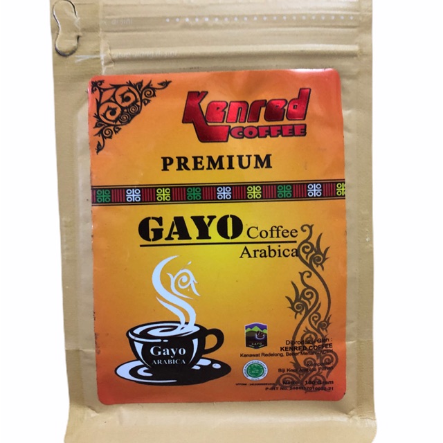 

Kenred Kopi Gayo Arabika Premium 100 gram