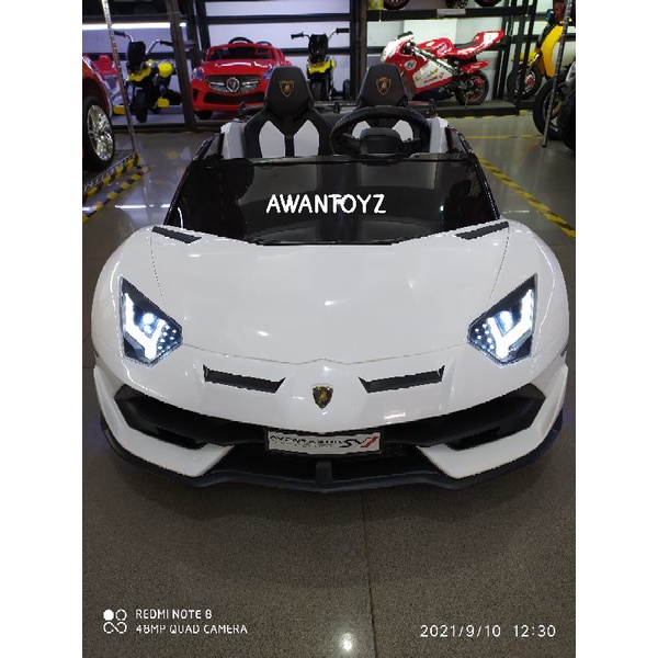 Mobil Aki Anak Lamborghini Aventador svj