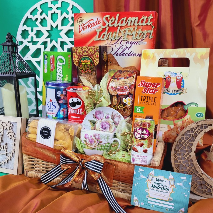 

Paket box hampers lebaran parcel idul fitri ramadhan kue kering 115