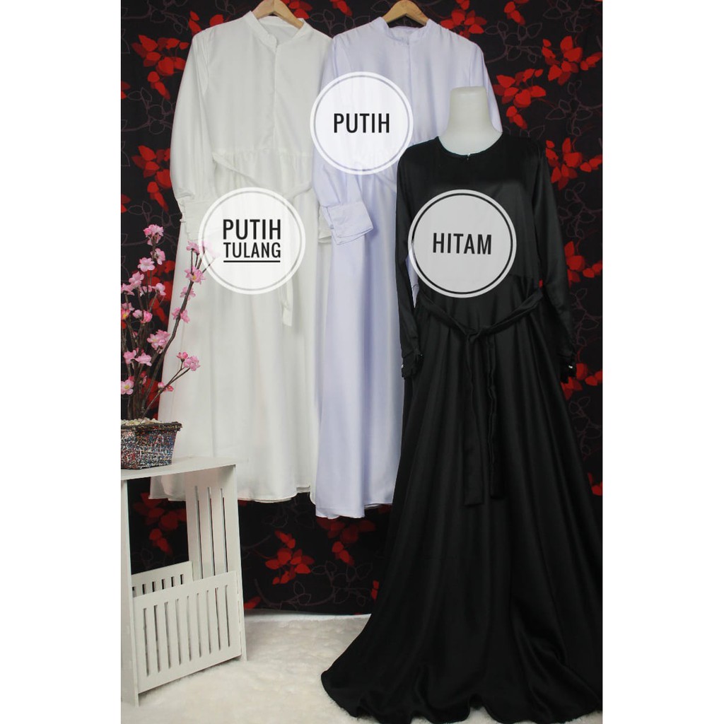 Gamis GRADASI ARMANI SILK JASMINE BY WAFDA DAN SATIN VELVET MAXMARA SILK POLOS ROBERTO CAVALI KILAP PESTAMEWAH ANGGUN REMAJA BUSUI