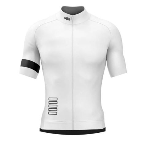 baju JERSEY ROADBIKE PRIA PUTIH POLOS sepeda