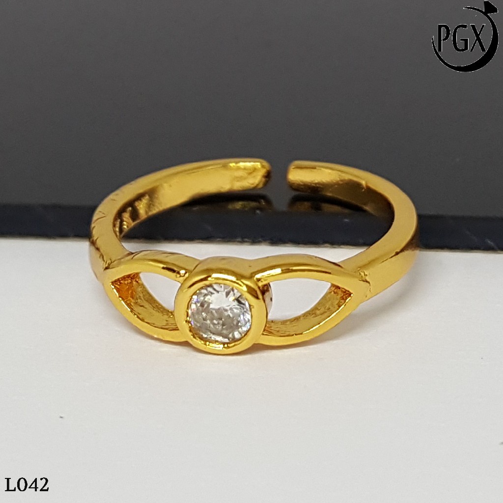 PGX Cincin Anak Xuping Aksesoris Perhiasan Lapis Emas Premium - L042