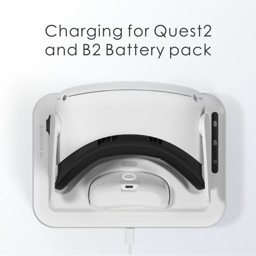 BOBOVR D2 Charging Dock for Oculus Quest 2 and B2 Battery Packs