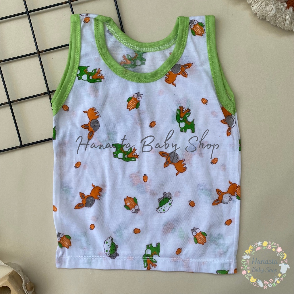 Singlet Bayi Kaos Dalam Bayi Motif Animal SNI