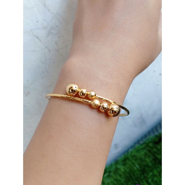 Gelang Lilit berlapis emas A0003