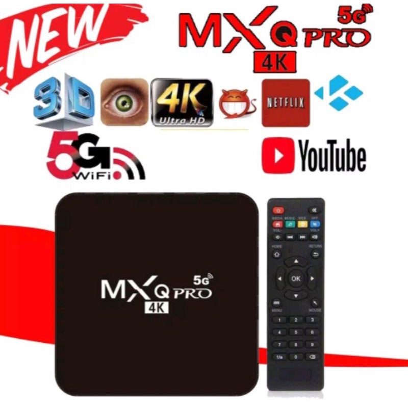 TV Box Android 2GB RAM + 16GB MX pro STB