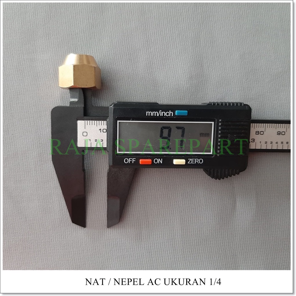 NAT / NEPEL Pipa AC Ukuran 1/4&quot;