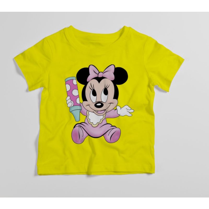 kaos baju anak Minnie Mouse