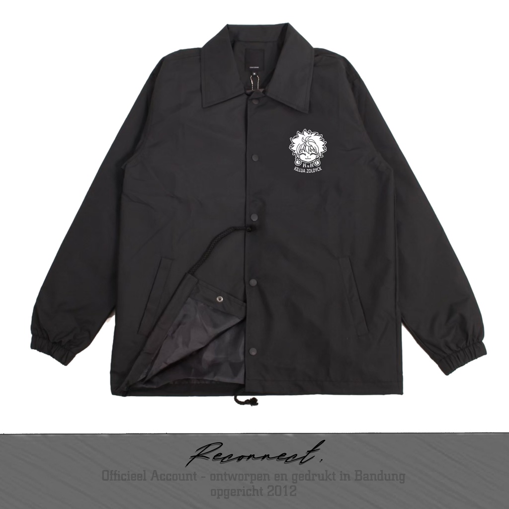 Reconnect Coach Jacket Hunter × Hunter Killua Zoldyck - Unisex