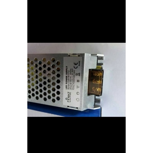 power supply dc 12v 5a merek Hiled input ac 85-265v adaptor dc bodi slim